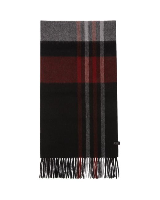 Mackage Black and Red Plaid Ranger-M Scarf