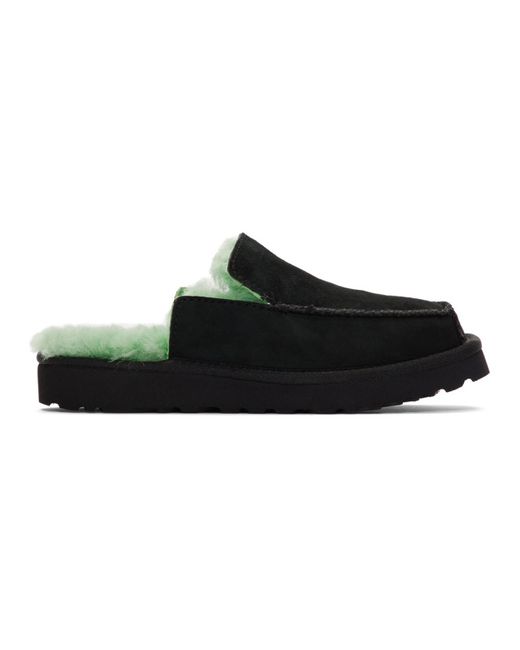 Eckhaus Latta and Green UGG Edition Block Slide Slippers