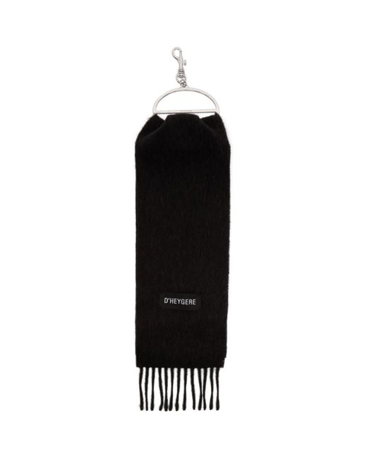 Dheygere Silver and Scarf Holder Keychain