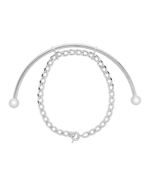 Y / Project SSENSE Exclusive Semi-Hoop Necklace
