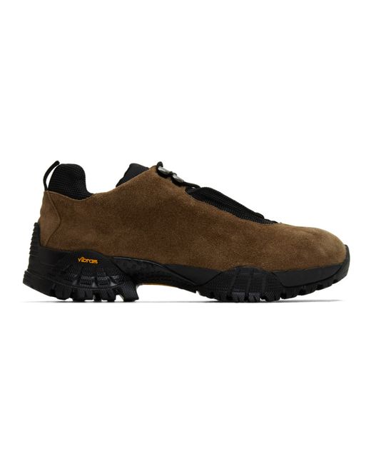 1017 Alyx 9Sm Brown Suede New Hiking Sneakers