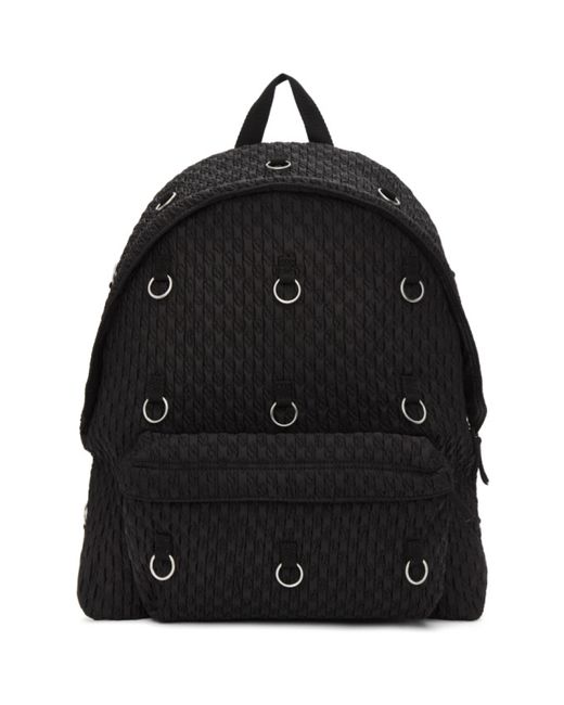 Raf Simons Black Eastpak Edition Padded Loop Quilted Backpack