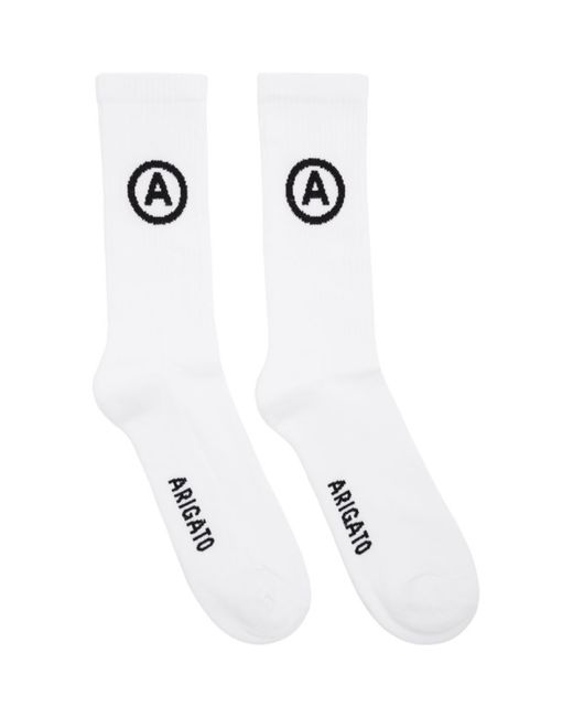 Axel Arigato White A Sport Socks