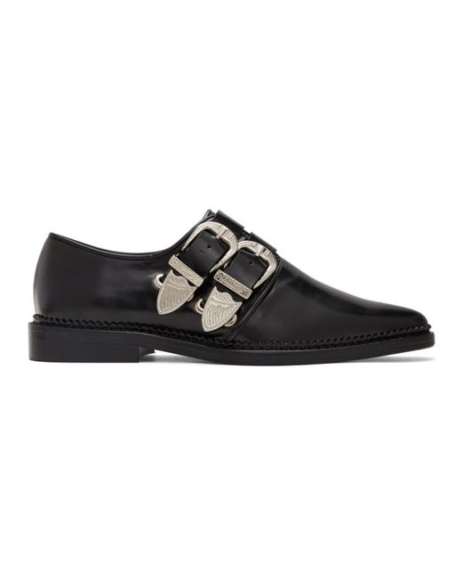 Toga Pulla Two-Buckle Western Oxfords