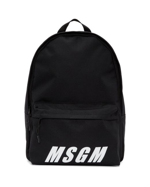 Msgm Logo Backpack