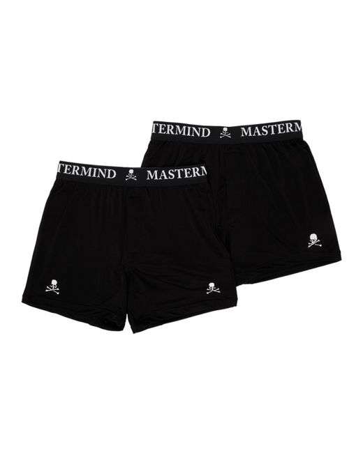 Mastermind World Two-Pack Silk Logo Boxer Briefs