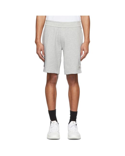 Moncler Grey Bermuda Shorts