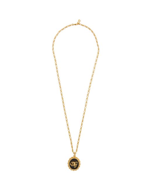 Dolce & Gabbana Gold Logo Necklace