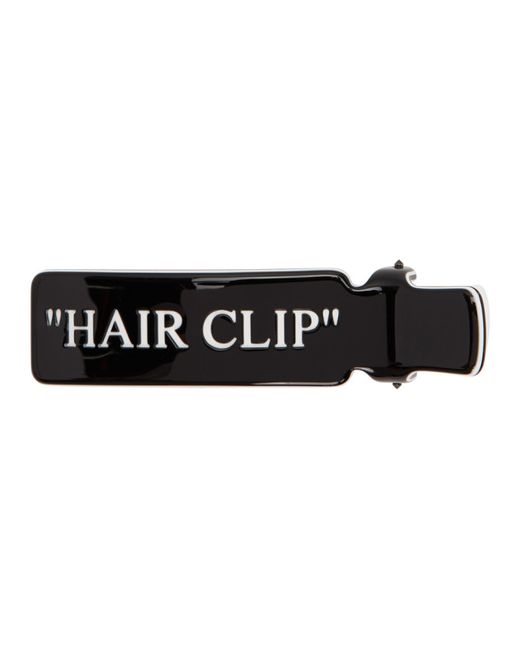 Off-White Quote Hair Clip