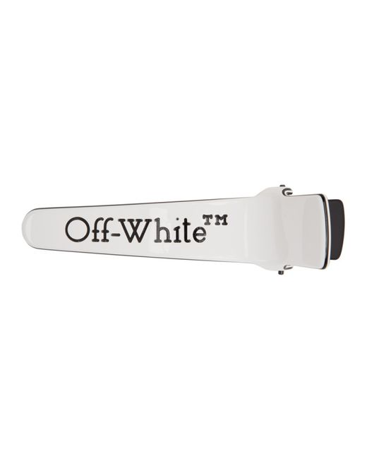 Off-White Logo Hair Clip