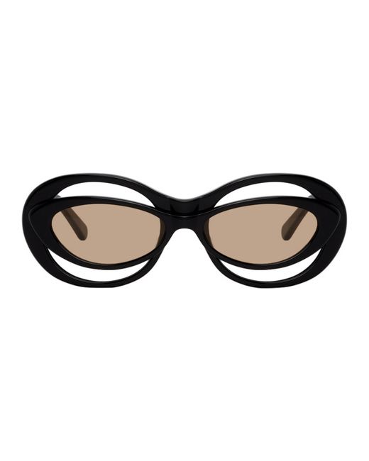Martine Rose Bug-Eye Cat-Eye Sunglasses