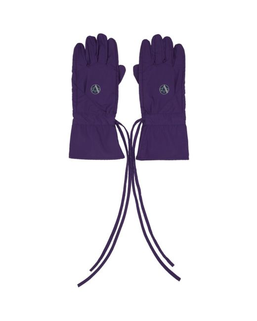 Raf Simons Purple Labo Gloves