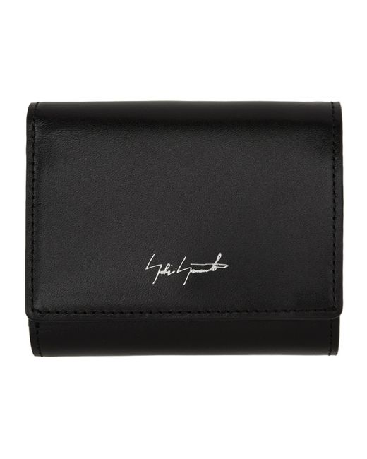 Yohji Yamamoto Logo Trifold Wallet