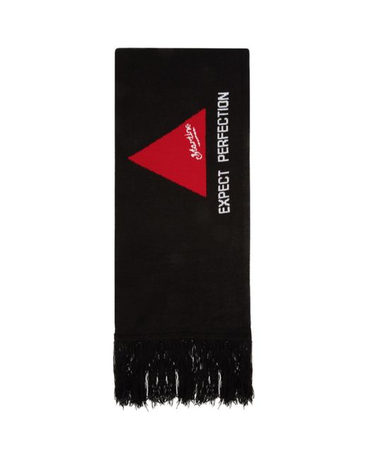 Martine Rose SSENSE Exclusive and Black Football Scarf
