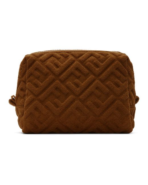 Fendi Terrycloth Small Forever Beauty Pouch