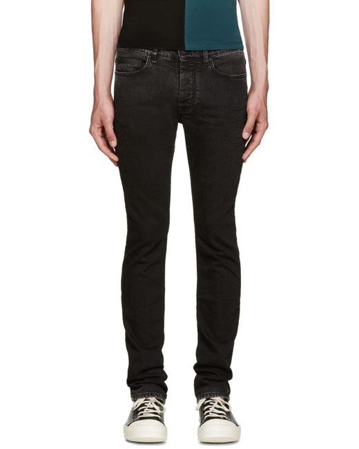 Marcelo Burlon County Of Milan Black Slim Jeans