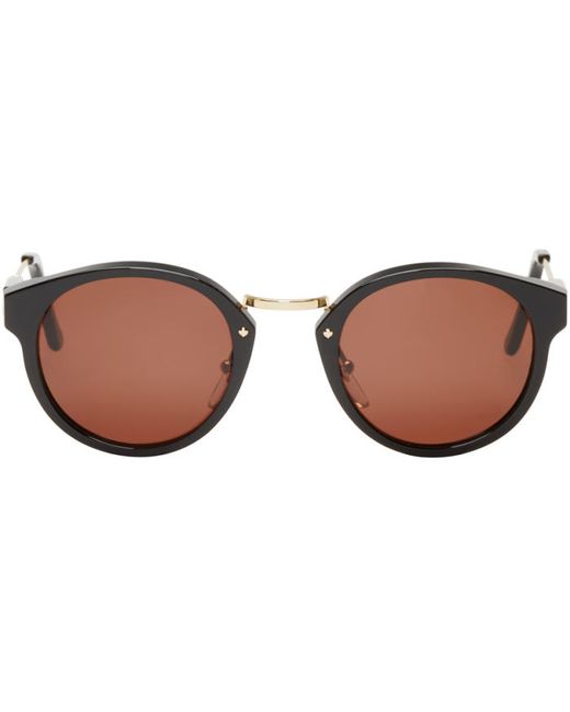 Super and Gold Round Panamá Sunglasses