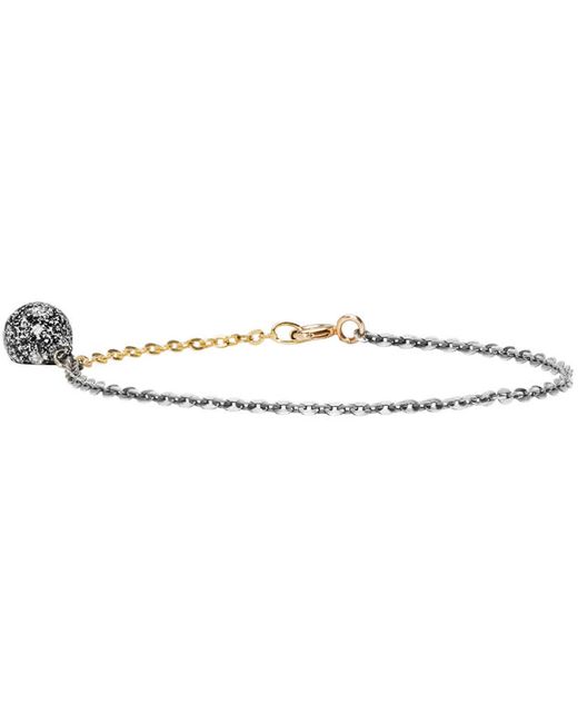 Pearls Before Swine Silver and Gold Plated Pearl Bracelet