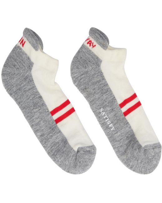 Satisfy Off-White Run Away Socks