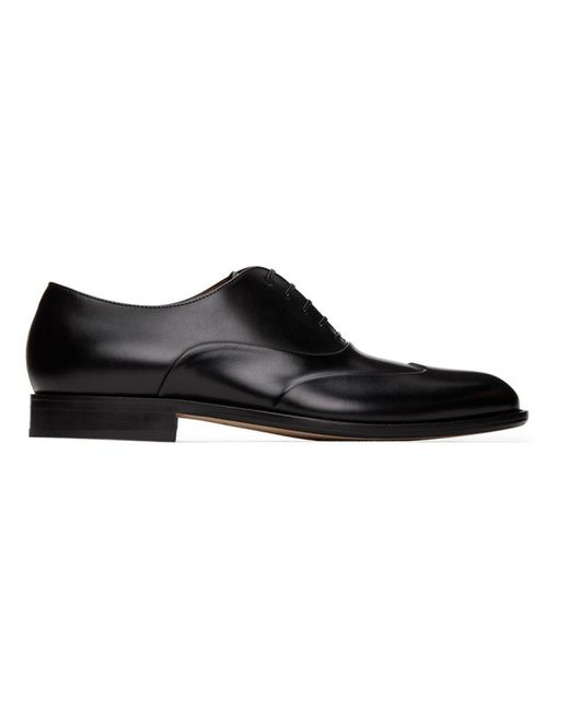 Boss Polished Leather Oxfords