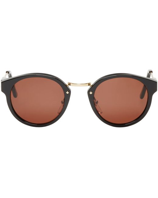 Super and Gold Round Panamá Sunglasses