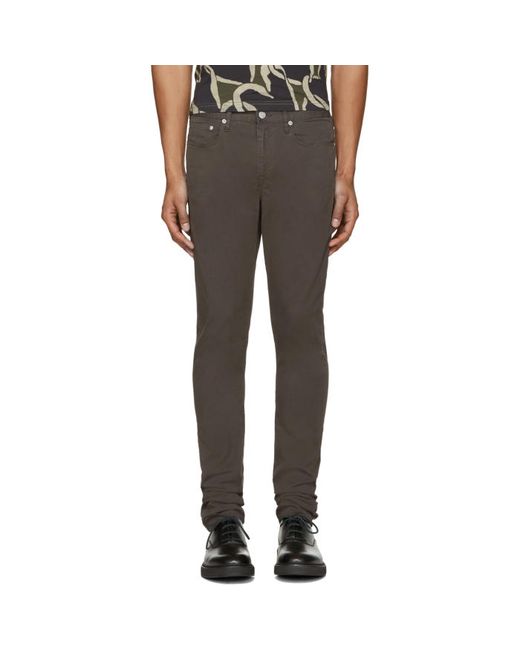 PS Paul Smith PS by Paul Smith Grey Slim-Fit Jeans