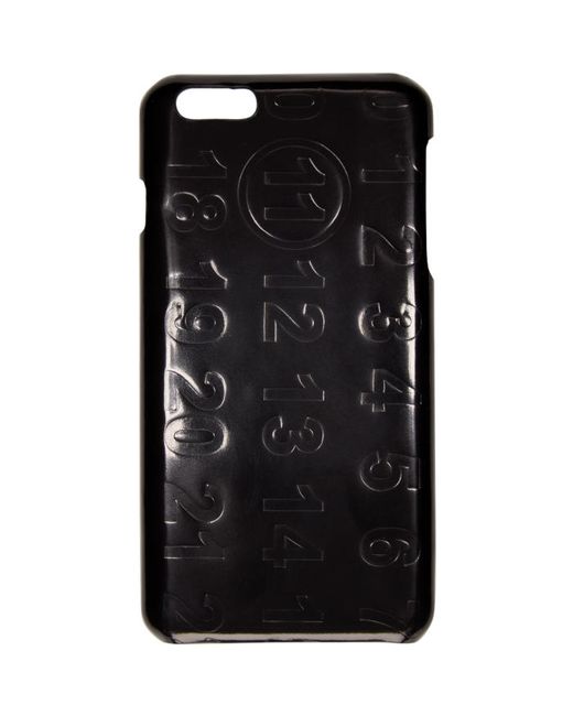 Maison Margiela Black Logo iPhone 6 Plus Case