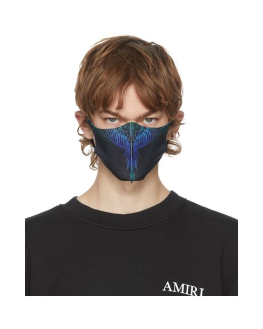 Marcelo Burlon County Of Milan Three-Pack Black Active Face Masks