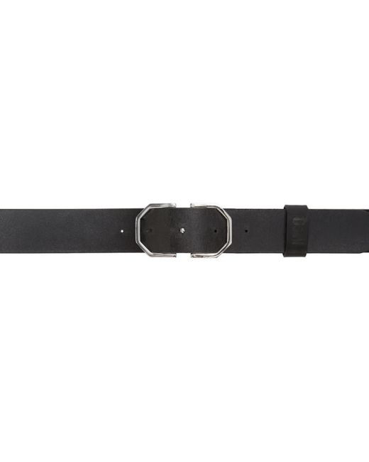McQ Alexander McQueen Black Leather Belt