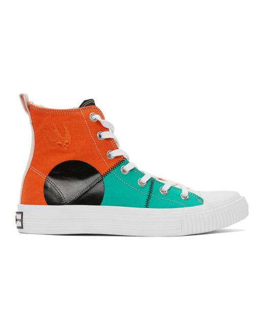 McQ Alexander McQueen Multicolor Orbyt High Sneakers