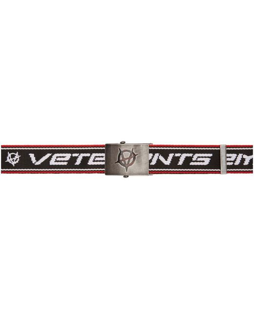 Vetements and Red Canvas Anarchy Belt