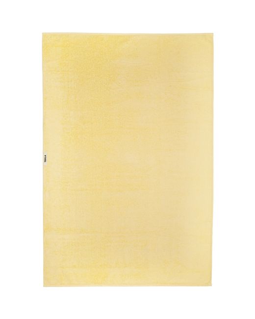 Tekla Yellow Organic Bath Sheet Towel
