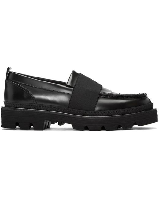 Msgm Black MS Gore Loafers