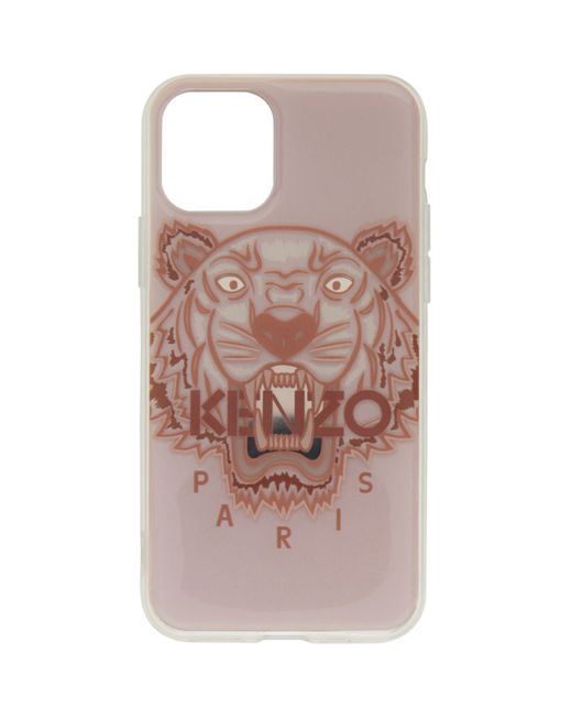 Kenzo Pink 3D Tiger Logo iPhone 11 Case