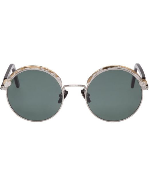 Kuboraum Silver and Tortoiseshell Maske Z1 Sunglasses