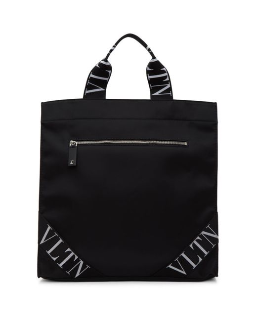 Valentino Black Garavani VLTN Tote Bag