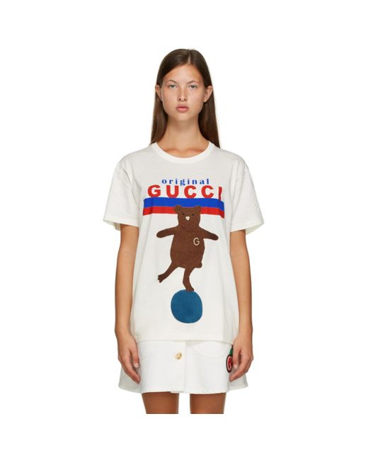 Gucci Off-White Original Bear T-Shirt