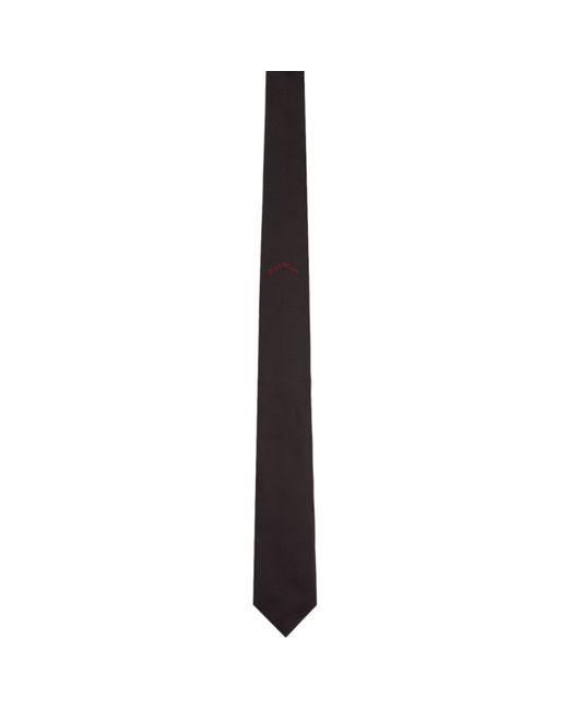 Givenchy and Red Silk Blade Tie