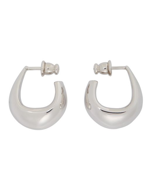 Lemaire Mini Curved Drop Earrings