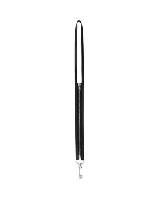 Raf Simons Leather Zipped Keychain