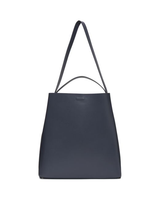 Aesther Ekme Blue Square Tote Bag