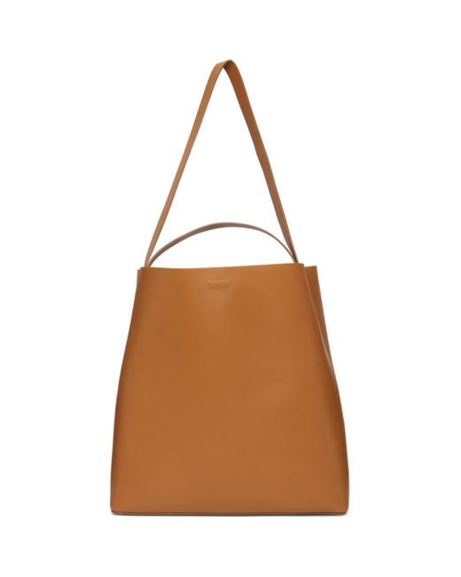 Aesther Ekme Brown Square Tote Bag
