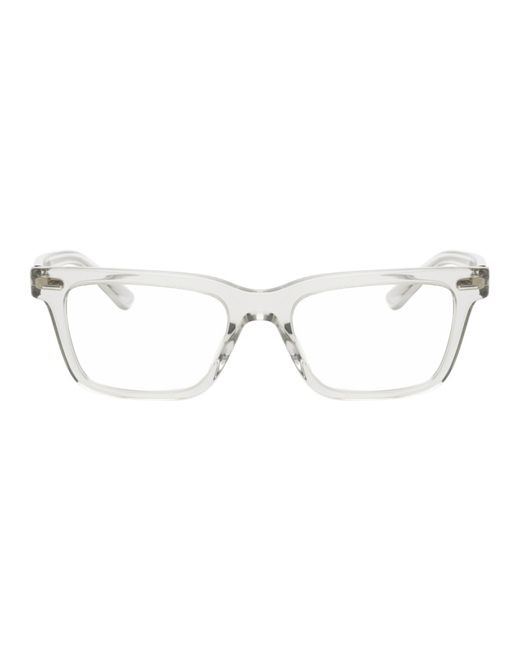 The Row Transparent Square Glasses