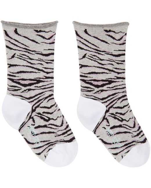 Kenzo Tiger Stripe Socks