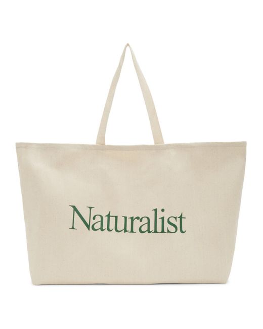 Museum of Peace and Quiet Beige Twill Naturalist Tote
