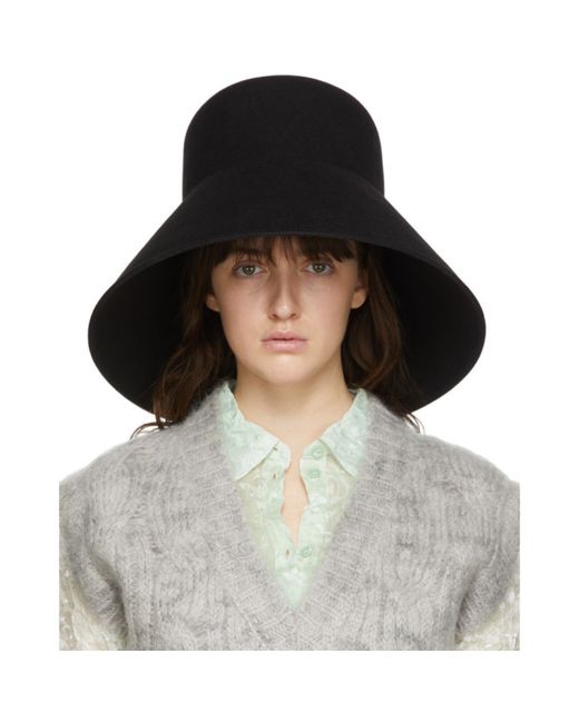 Nina Ricci Fur Structured Hat
