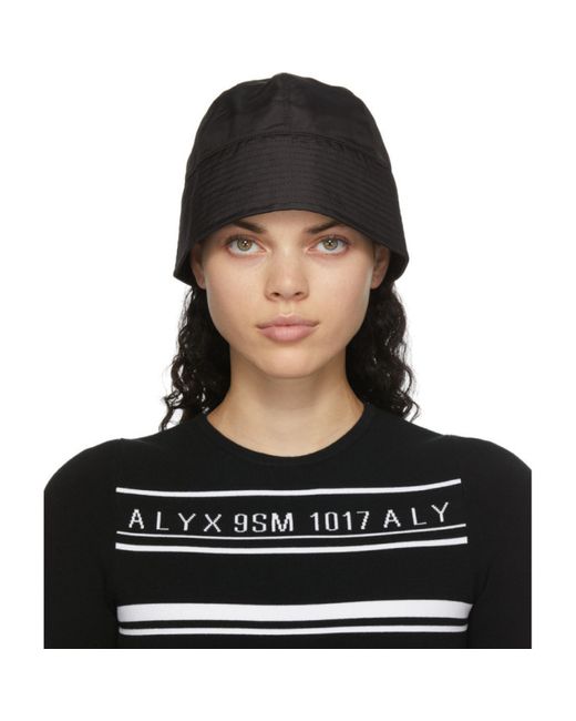 1017 Alyx 9Sm Black Narrow Bucket Hat