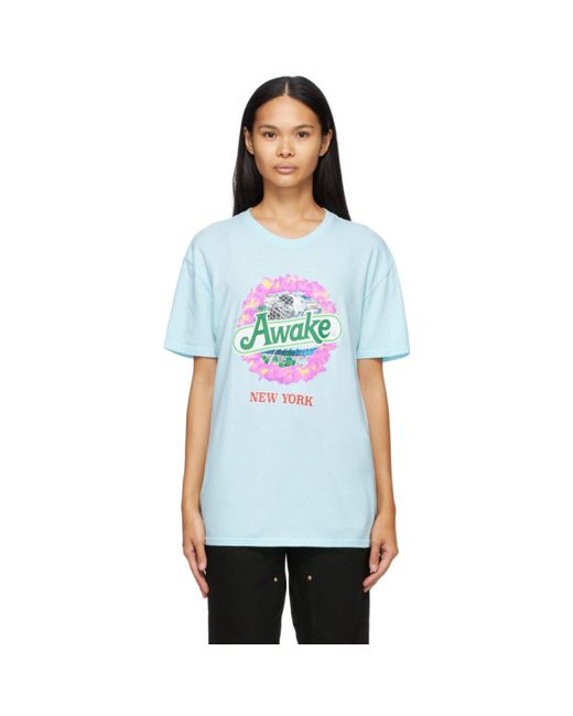 Awake Ny Blue Strawberry Kiwi T-Shirt