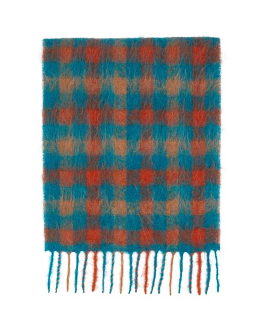 Andersson Bell SSENSE Exclusive and Orange Check Veneto Scarf