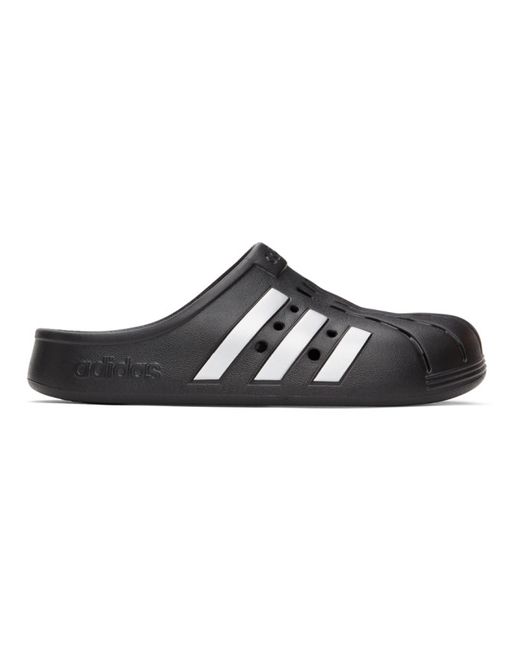 Adidas Originals Black Adilette Clog Sandals